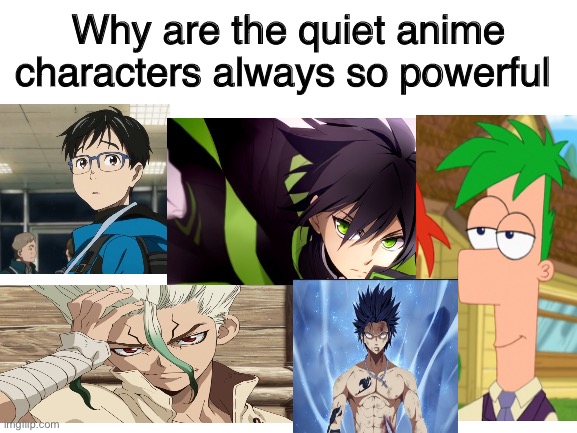 Some of the loudest anime characters meme  Anime Memes