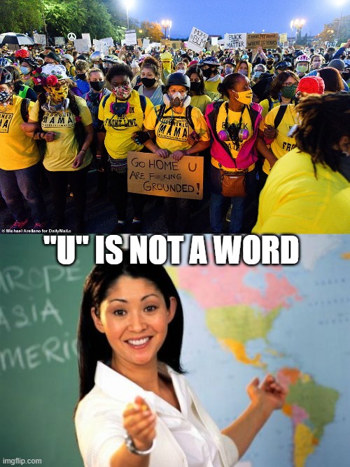No homeschooling. Please. | "U" IS NOT A WORD | image tagged in memes,unhelpful high school teacher,homework,homeschool,one does not simply | made w/ Imgflip meme maker