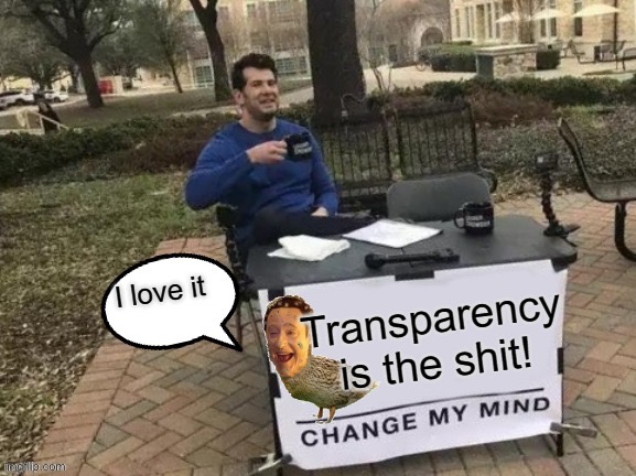 The Data Duck Trans | image tagged in data duck,star trek,change my mind | made w/ Imgflip meme maker