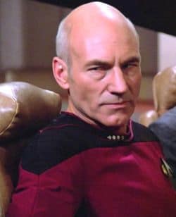 High Quality Picard Angry Blank Meme Template