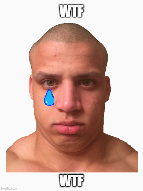 tyler1 | WTF; WTF | image tagged in tyler1 | made w/ Imgflip meme maker