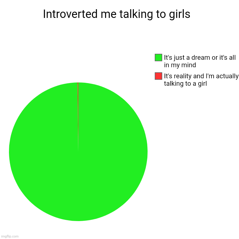 Introverted Me Talking To Girls Imgflip 