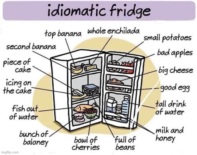 cute one & idk where else to put this lol (repost) | image tagged in wholesome,fridge,puns,language,words,food | made w/ Imgflip meme maker