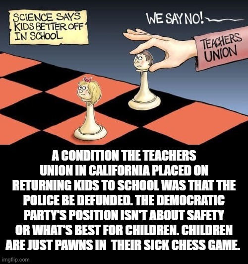 Children Are Just Pawns In The Democrats Sick Chess Game! | image tagged in stupid liberals | made w/ Imgflip meme maker