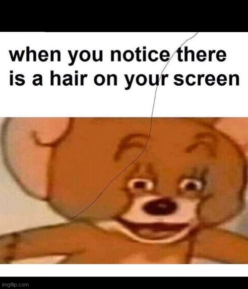 jerry hair | image tagged in funny,memes | made w/ Imgflip meme maker