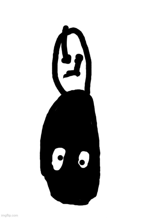 Badly drawn Gaster | image tagged in blank white template | made w/ Imgflip meme maker