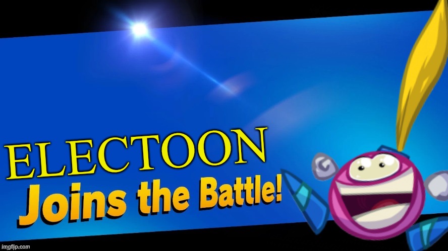 Ya know, we need more Rayman spirits | ELECTOON | image tagged in blank joins the battle,rayman,super smash brothers,smash bros,memes | made w/ Imgflip meme maker