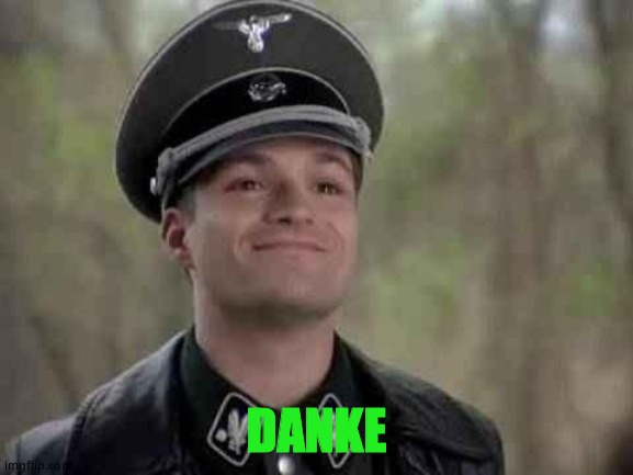 grammar nazi | DANKE | image tagged in grammar nazi | made w/ Imgflip meme maker