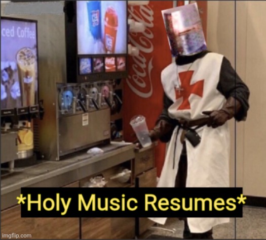 As this is a reaction image, I see no reason to put spacing on it. If you want to put spacing on it, add it in the generator. | image tagged in holy music resumes | made w/ Imgflip meme maker