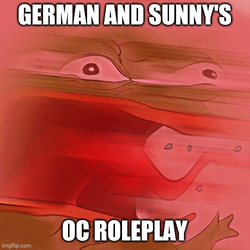 Yeeeee | GERMAN AND SUNNY'S; OC ROLEPLAY | image tagged in reeeeeeeeeeee | made w/ Imgflip meme maker