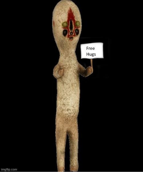 Peanut just want dem free hugs man | image tagged in scp meme,peanut,scp 173 | made w/ Imgflip meme maker