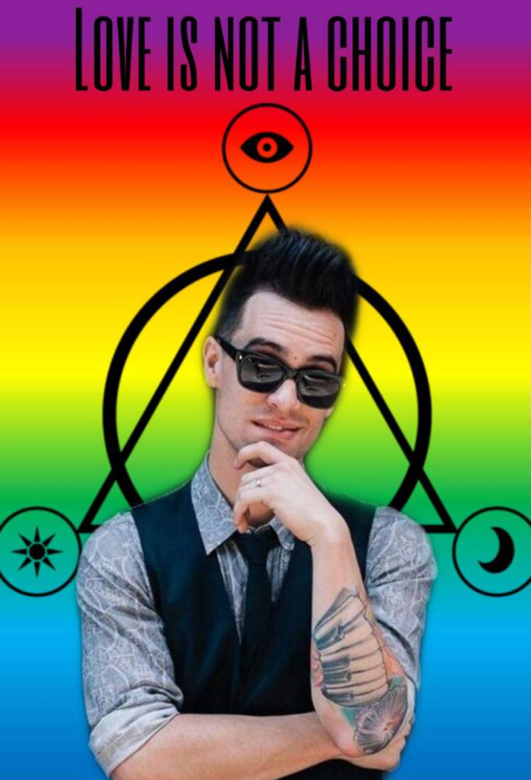 Brendon Urie Love Is Not A Choice Blank Meme Template