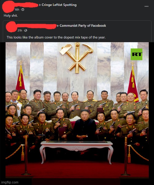 lmfao the caption to this pic is hilarious. but also no. still cringe | image tagged in kim jong un,hungry kim jong un,cringe,cringe worthy,leftist,communist | made w/ Imgflip meme maker