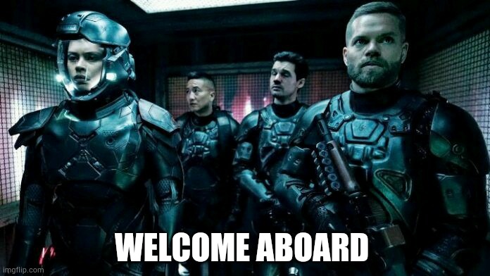 WELCOME ABOARD | made w/ Imgflip meme maker