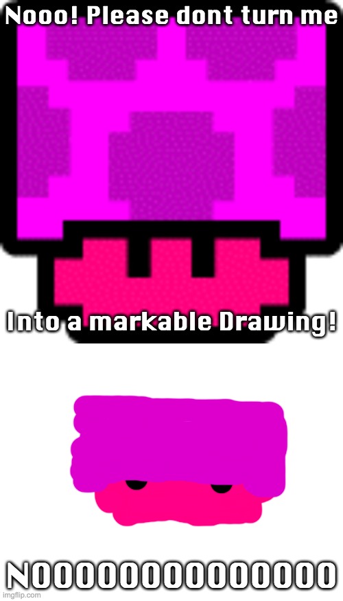 Bad drawing of Szesze | Nooo! Please dont turn me; Into a markable Drawing! NOOOOOOOOOOOOOO | image tagged in blank white template,szesze cube,drawing | made w/ Imgflip meme maker