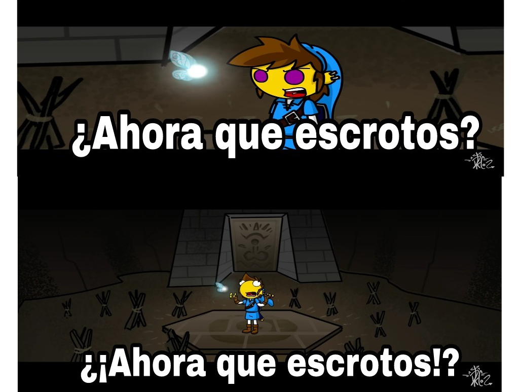 Ahora que escrotos Blank Meme Template