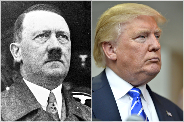High Quality Trump Hitler Blank Meme Template