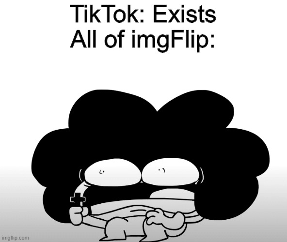 Its true | TikTok: Exists
All of imgFlip: | image tagged in cross,tiktok,scared | made w/ Imgflip meme maker
