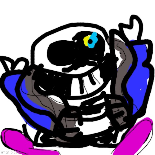 Hes coming for your soul | image tagged in memes,blank transparent square,poorly drawn sans | made w/ Imgflip meme maker