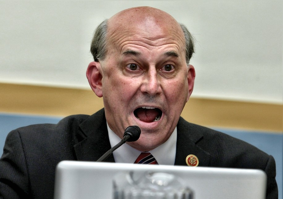 High Quality Louis Gohmert, the Man Without a Brain Blank Meme Template