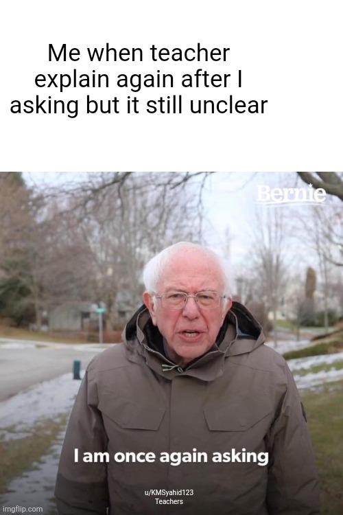 Bernie Meme Template