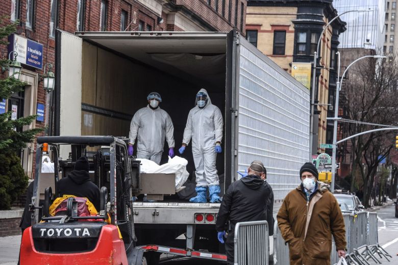 New york morgue truck Blank Meme Template