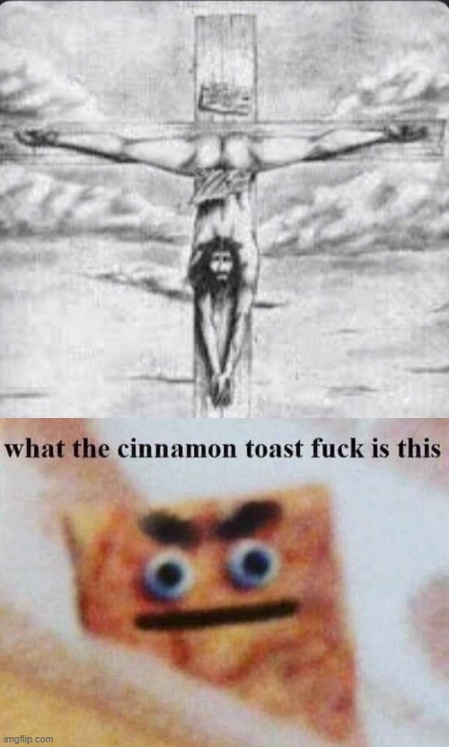 cursed jesus | image tagged in what the cinnamon toast f is this,cursed image,cursed,curse,jesus christ | made w/ Imgflip meme maker