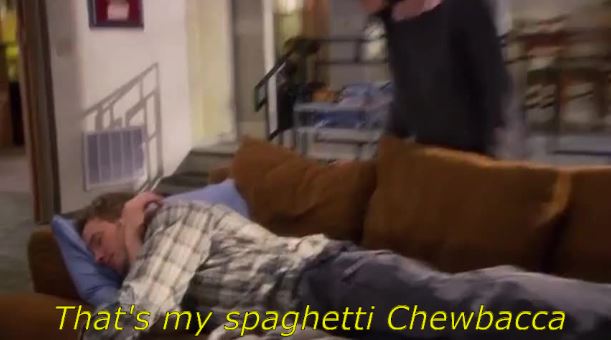 That's my spaghetti chewbacca Blank Meme Template