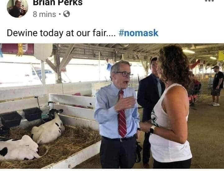 Mike Dewine Blank Meme Template