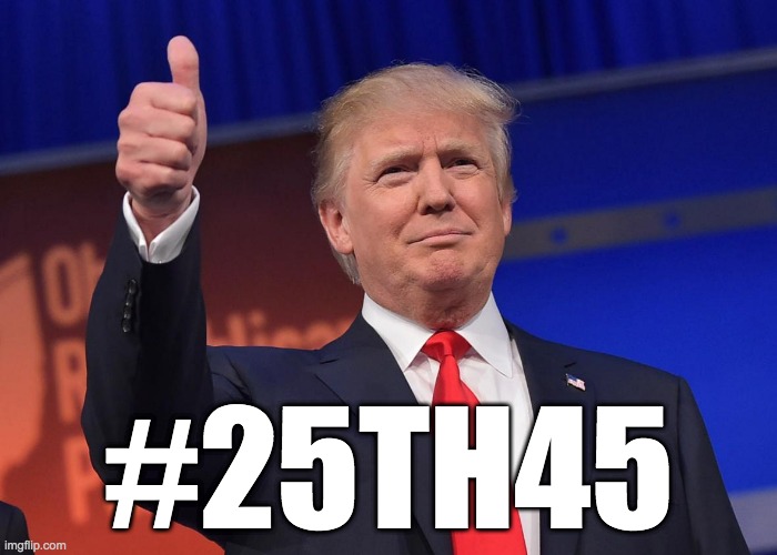 25th45 | #25TH45 | image tagged in donald trump | made w/ Imgflip meme maker