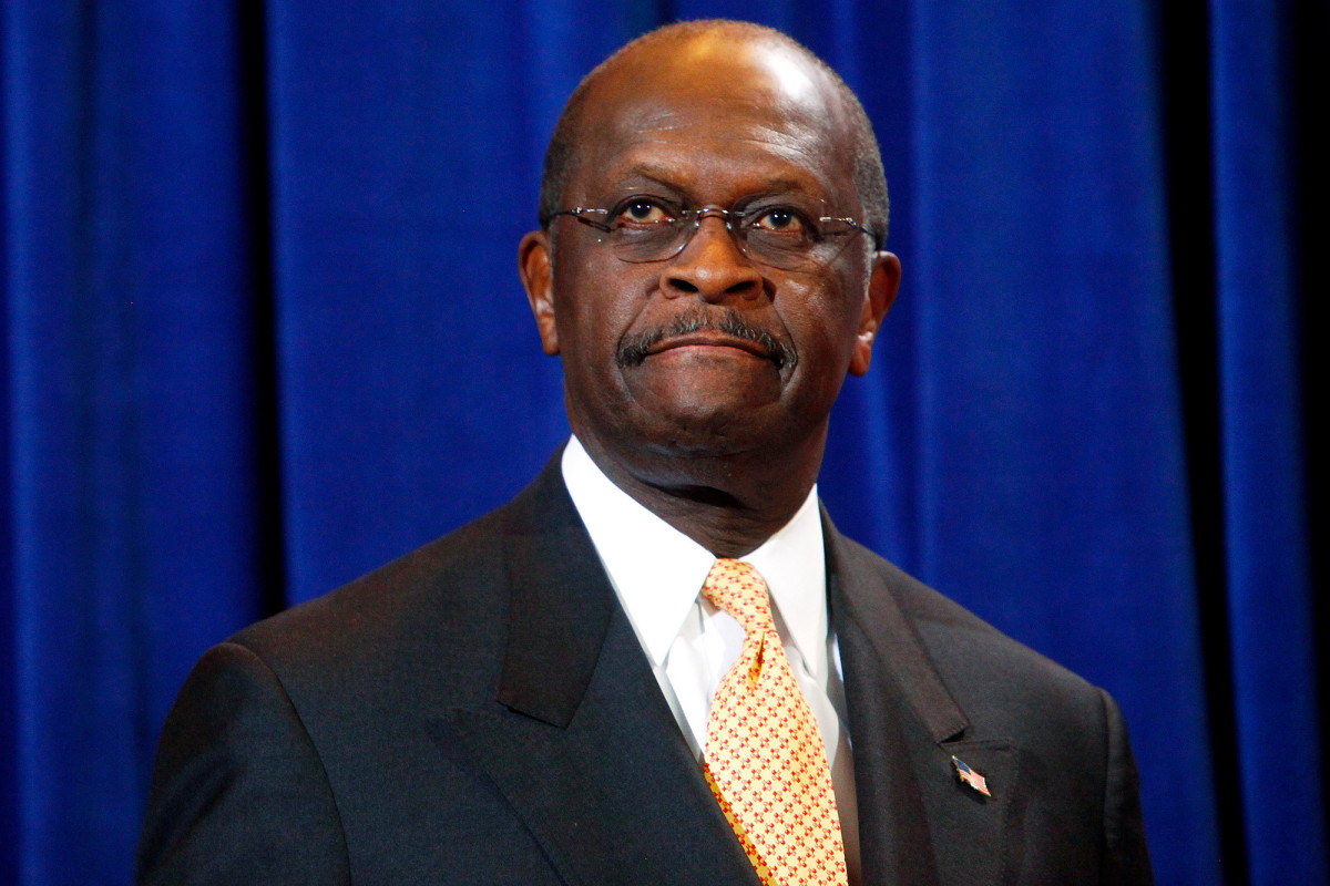 Herman Cain Mask Hoax Blank Meme Template