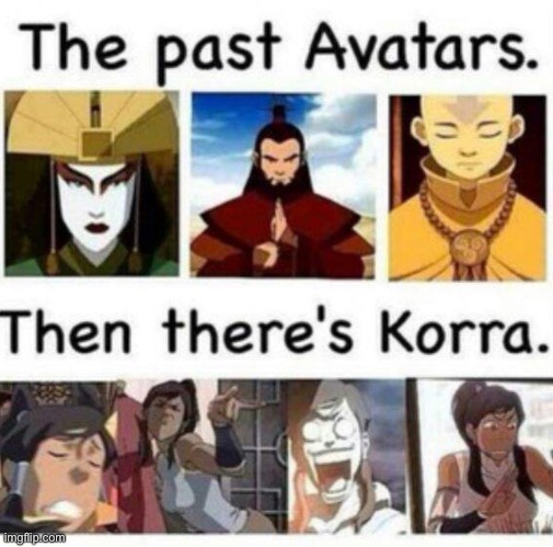 This is beautiful | image tagged in avatar the last airbender,the legend of korra,korra | made w/ Imgflip meme maker