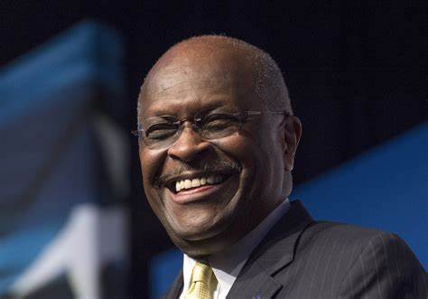 Herman Cain smile Blank Meme Template