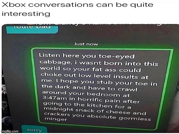 I don’t know why | image tagged in xbox live | made w/ Imgflip meme maker