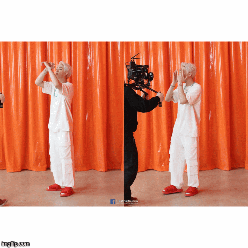 Namjoon / rm persona shooting | image tagged in gifs,cute,bts | made w/ Imgflip images-to-gif maker