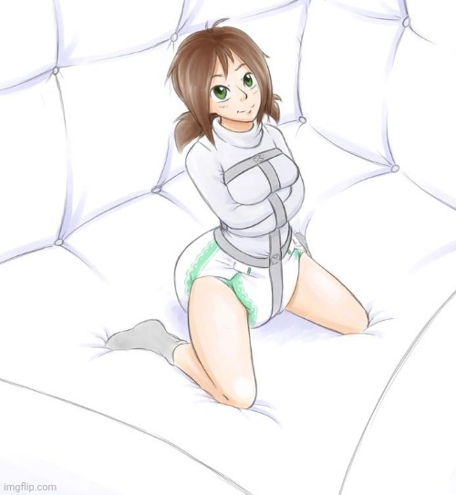 Padded cell Girl Blank Meme Template