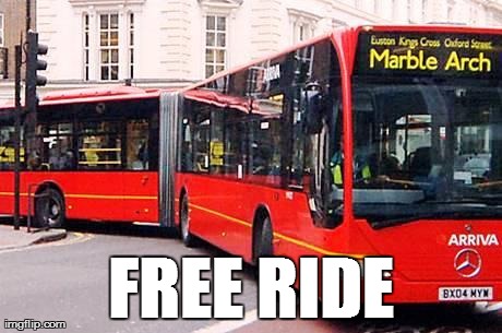 FREE RIDE | made w/ Imgflip meme maker