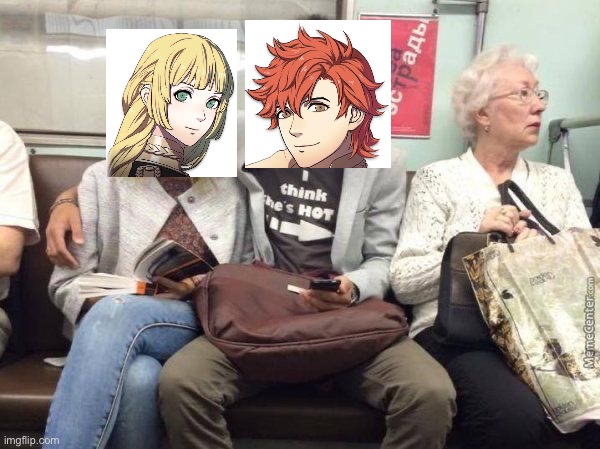 Hot Granny | image tagged in fire emblem | made w/ Imgflip meme maker
