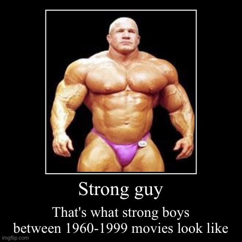 What a beast!!! | image tagged in funny,demotivationals,movies,classic,classics,muscles | made w/ Imgflip demotivational maker