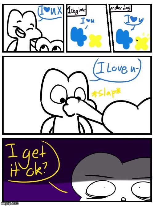 I love you- | made w/ Imgflip meme maker