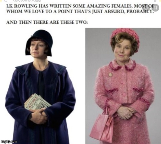Mary Lou and Umbridge | made w/ Imgflip meme maker