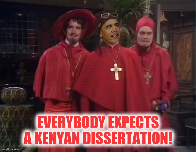 EVERYBODY EXPECTS A KENYAN DISSERTATION! | made w/ Imgflip meme maker
