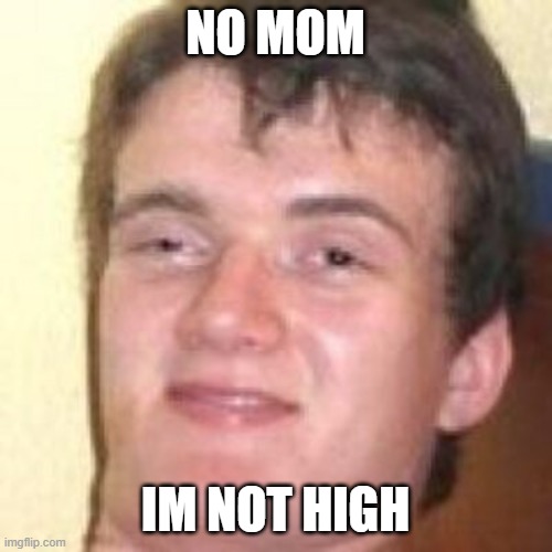 no mom im not high | NO MOM; IM NOT HIGH | image tagged in meme,laughing men in suits,mom | made w/ Imgflip meme maker