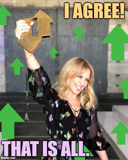 New version of my old Kylie agree w/ upvotes lol | image tagged in kylie agree w/ upvotes,agree,agreed,upvotes,upvote,custom template | made w/ Imgflip meme maker