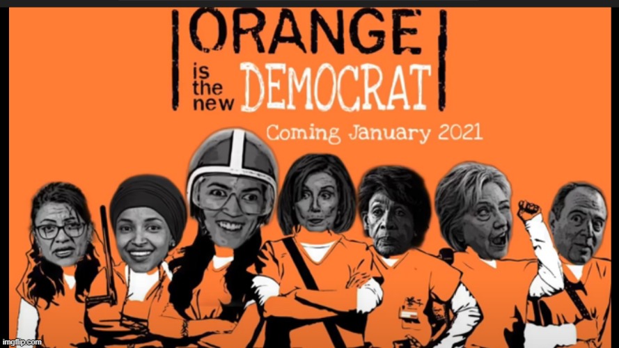 ORANGE IS THE NEW DEMOCRAT | image tagged in orange is the new democrat,the united spot,democrats | made w/ Imgflip meme maker