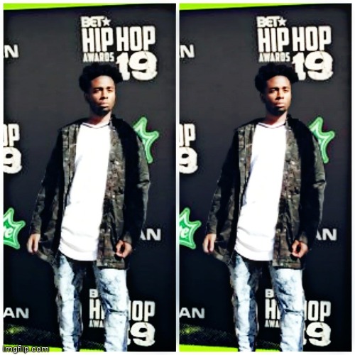 Jamario Murray Aka TheOnly JayRow At The BET Hip Hop Awards 2019 | image tagged in jamario murray aka theonly jayrow at the bet hip hop awards 2019 | made w/ Imgflip meme maker