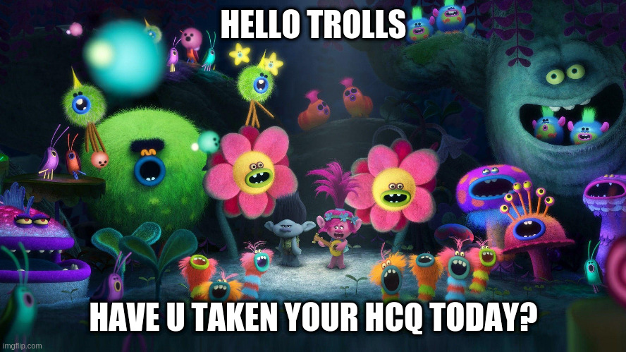 If You Are So Convinced Go Ahead and Take Hydrochloroquine | HELLO TROLLS; HAVE U TAKEN YOUR HCQ TODAY? | image tagged in trump,coronavirus,covidiots,covid-19,hydrochloroquine | made w/ Imgflip meme maker