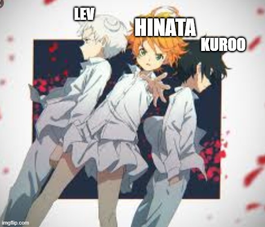 idk anymore | HINATA; LEV; KUROO | image tagged in anime,crossover,haikyuu,maybe | made w/ Imgflip meme maker