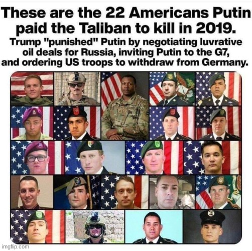 But tell me again how kneeling is so disrespectful to our military | image tagged in trump,putin,taliban,military | made w/ Imgflip meme maker