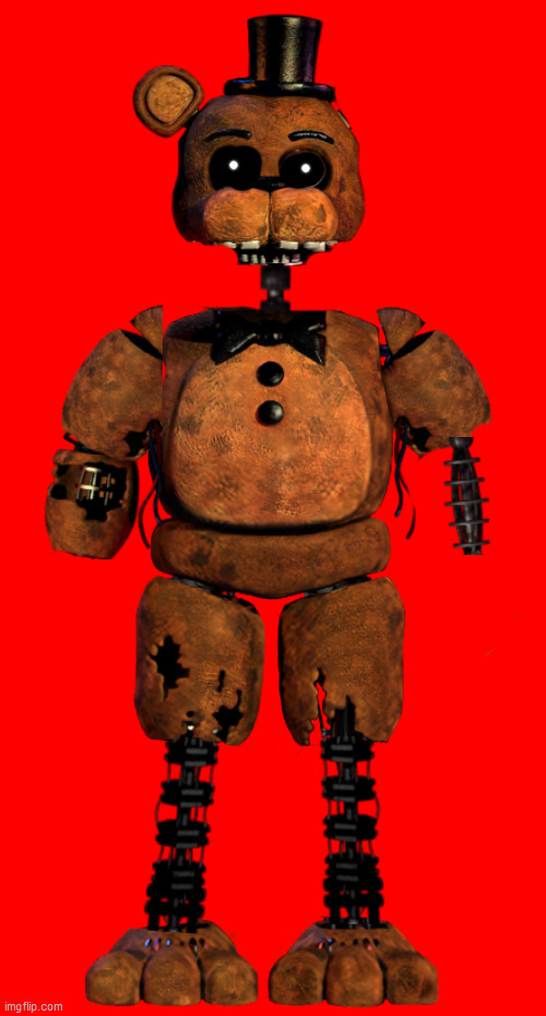 i made ignited freddy creepier - Imgflip